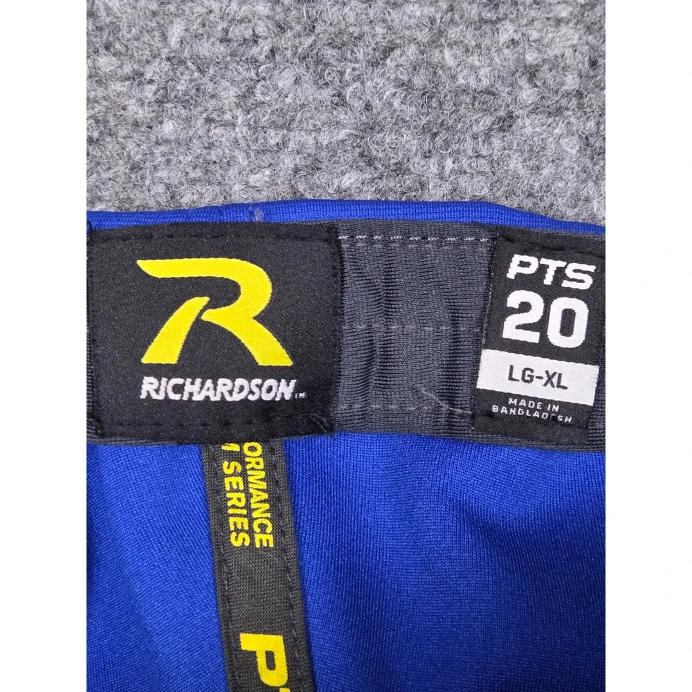 Richardson PTS20 Baseball Hat Mens LG-XL Blue Yellow K Logo Performance Cap